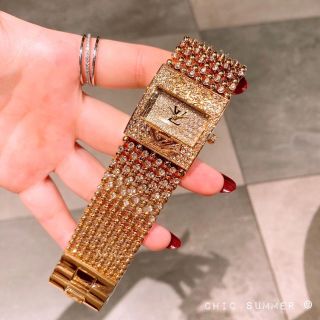ĐỒNG HỒ NỮ L.V XI BẢNG DÂY HỘT