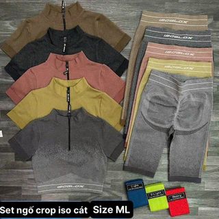 Set ngố crop và set ngố bra cát Đủ màu size ml mới nhất 2023 Thể Thao cao cấp Siêu Đẹp Giá Sỉ,