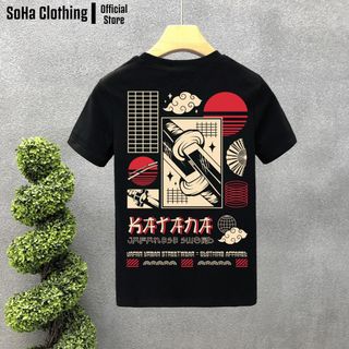 Áo Thun Samurai SoHa Clothing Với Chất Vải 100% Cotton Co Giãn 4 Chiều -in Hình samurai -, giá sỉ