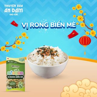 Hộp 10 gói 19g Gia vị Rắc cơm Thuyền Xưa Ăn Dặm - Vị Rong Biển Mè