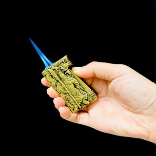 BẬT LỬA KHÈ 2 TIA BẤM NGANG KHẮC NỔI HÌNH QUAN CÔNG – XÀI GAS