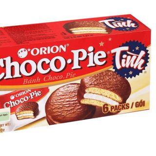 Bánh ORION Choco-Pie Tình hộp ( 6 cái x 33g ) Thùng 16 hộp giá sỉ
