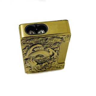 BẬT LỬA KHÈ 2 TIA BẤM NGANG KHẮC NỔI HÌNH RỒNG – XÀI GAS