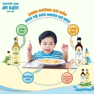 Combo 6 chai Dầu Mè Dinh Dưỡng Thuyền Xưa Ăn Dặm Cho Con 65ml