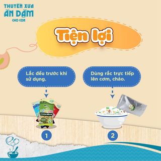 Thuyền Xưa Ăn Dặm Cho Con  - Gia vị rắc cơm  - Vị Rong biển 19gr
