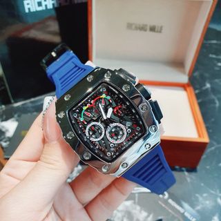 ĐỒNG HỒ CAO SU NAM TRUNG CẤP RI.CHA MI.LLER TRƠN.