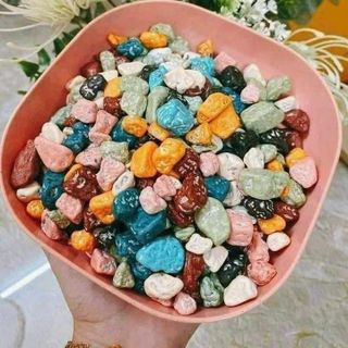 KẸO SỎI ĐÁ NHÂN SOCOLA SIÊU NGON 500G - WINNIE HOUSE