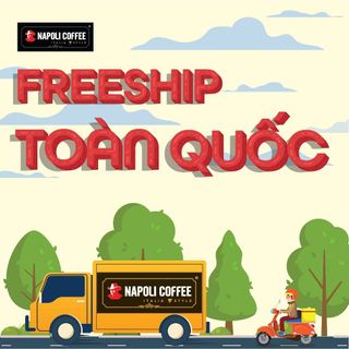 Cà phê hòa tan sữa đá 3in1 Napoli Coffee 22g/gói - Cafe sạch đậm vị Arabica/Robusta