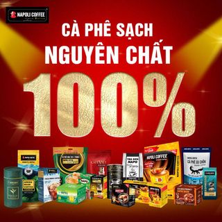 Cà phê hòa tan sữa đá 3in1 Napoli Coffee 22g/gói - Cafe sạch đậm vị Arabica/Robusta