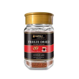 Cà phê hòa tan sấy lạnh Freeze Dried Napoli Coffee 80g
