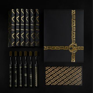 Set Hộp Quà Tặng Bàn Chải Than tre Cao Cấp , Lông mềm linh hoạt, phong cách sang trọng đầy Hiện đại ,( Hàng Giá  Tận xưởng )