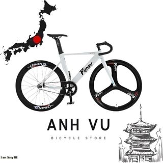 Xe đạp fixed Gear Funky khung nhôm cao cấp - Nhật Bản