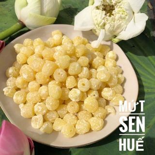 Mứt hạt sen Huế ít đường Thơm ngon, Bùi, ngọt thanh 500g CTB616 - BECHIP