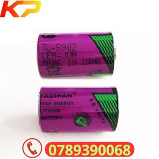 combo 2 Pin TL-5902, Pin Tadiran TL-5902, Pin nuôi nguồn Tadiran TL-5902 lithium 3.6v 1/2AA 1200mAh _Xuất xứ Israel