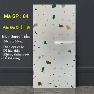 Miếng dán tường vân đá Pvc