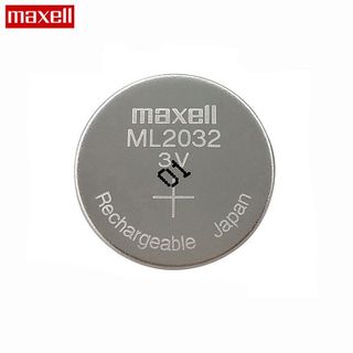 Pin sạc Maxell ML2032 3V Lithium hàn chân, có dây cắm pin công nghiệp