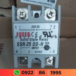 Rơ le bán dẫn Solid FOTEK SSR 25AA-H, 25DA-H, 25DD-H, 25VA-H giá tốt có VAT
