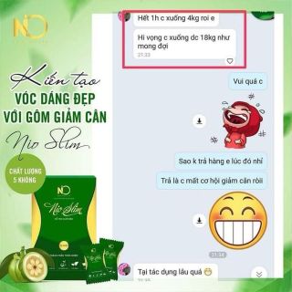 Giảm Cân NioSlim X2 - 
Mua 1 tặng 1 - miễn phí ship