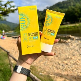 Kem Chống Nắng Ecosy 365 Care Super UV Sun Cream SPF50+PA+++UVA+UVB 70ml