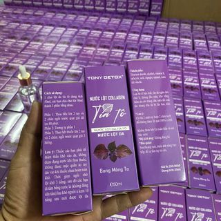 Nước lột da Collagen Tía Tô