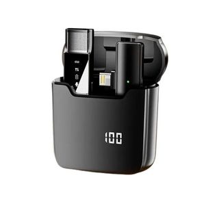 Micro Thu Âm Không Dây Cài Áo Kèm Dock Sạc D88