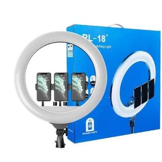 Đèn Live Stream RL 18 Size 45cm 3 Kpj + Điều Khiển