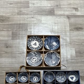 CHÉN BÁT ĐĨA GỐM SỨ NHẬT BẢN