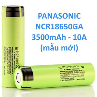 Pin Li-ion 18650 Sanyo / Panasonic NCR18650GA - 3500mah - 10A 18650GA pin công nghiệp