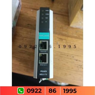 Máy Chủ - Bộ Chuyển Đổi Moxa Mgate Mb3170, Cổng Modbus Tiêu Chuẩn giá tốt có VAT