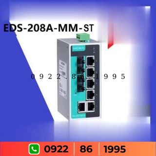 Công Tắc Công Nghiệp Cổng ST Đa Chế Độ EDS-208A-MM-ST Moxa giá tốt có VAT