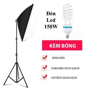 Đèn Studio Quay Phim Chụp Ảnh - Livestream - Softbox 50x70cm