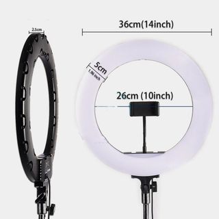 Bộ Đèn Livestream RL14 Size 36cm- Hỗ trợ Makeup Quay TikTok