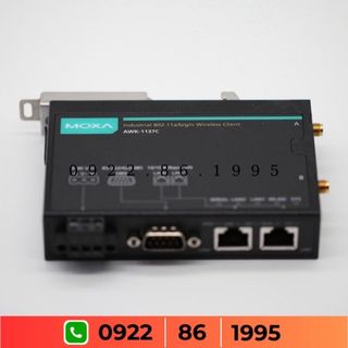 Moxa Cấp Công Nghiệp Tần Số Vô Tuyến Không Dây AP/Bridge/Client AWK-1137C-US Moxa Moxa giá tốt có VAT