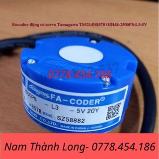 [Giá thương lượng] Bộ mã hóa xung Encoder nguyên nhân servo Tamagawa TS5214N8578 OIH48-2500P8-L3-5V