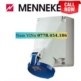 Phích Cắm Dây Cắm Mannekes/Mennekes Của Đức Ổ Cắm Chống Nước Gắn Ngoài IP44 Item Số 32A 1421