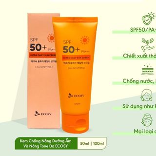 Kem Chống Nắng ECOSY Ultra Daily Sun Cream SPF50+/PA+++ giá sỉ