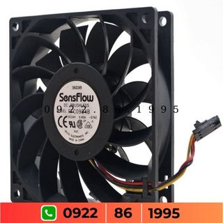 Quạt Biến Tần Lưu Lượng Không Khí Lớn Delta Ffc0924b 9025 24V 0.60a 9Cm 9Cm 3 Dây giá tốt có VAT