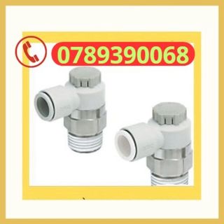 Điều khiển tốc độ với khớp nối một tác vụ, loại ống lót-khóa loại khuỷu tay / Loại phổ biến AS Series (AS1201F-M5-06A)