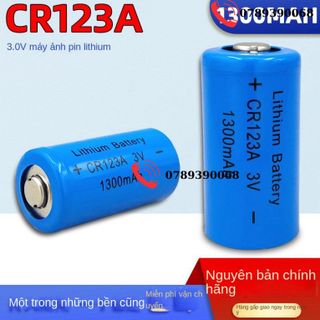 CR123A Pin Lithium 3V Máy Ảnh Nhà Vệ Sinh Cảm Biến Olympus Cr17345 Polaroid Đèn Laser