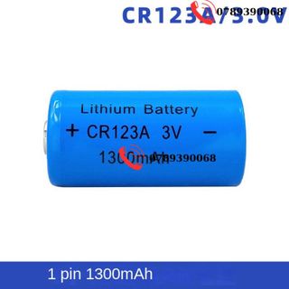 CR123A Pin Lithium 3V Máy Ảnh Nhà Vệ Sinh Cảm Biến Olympus Cr17345 Polaroid Đèn Laser