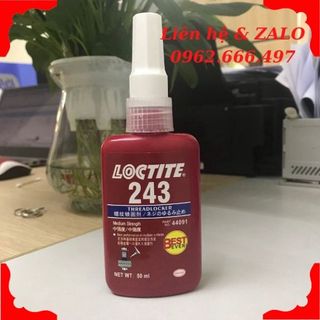[Mới]- Keo khoá ren loctite 243 - 50ml , Keo chống xoay loctite 243 ( Thanh lý )