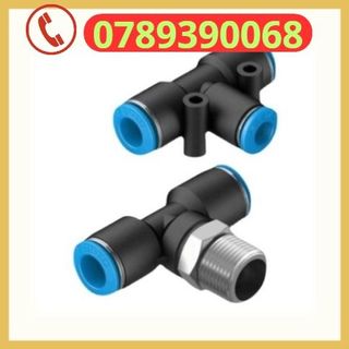 Đầu nối khí FESTO QS-1/4-8 xuất VAT - ISEE VINA