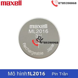 Wansheng Ml2016 Pin Nút Điện Tử Pin 3V Thiết Bị Đồng Hồ Động Năng Ánh Sáng Bo Mạch Chủ Lir2016 Có Chân Hàn
