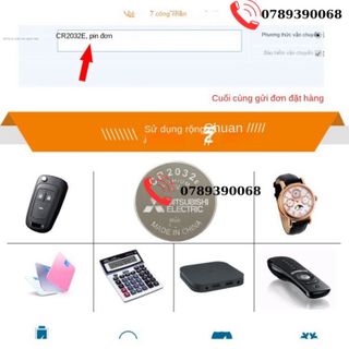 Mitsushishi Mitsubishi Cr2032e Cân Trọng Lượng Xe Chìa Khóa Điều Khiển Từ Xa Bo Mạch Chủ Máy Tính Pin Nút 3V