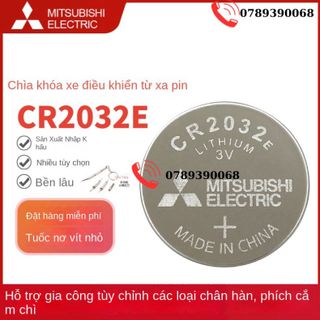 Mitsushishi Mitsubishi Cr2032e Cân Trọng Lượng Xe Chìa Khóa Điều Khiển Từ Xa Bo Mạch Chủ Máy Tính Pin Nút 3V