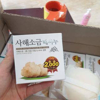 Xà bông muối mụn lưng Hàn Quốc