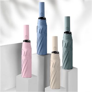 Ô dù che mưa đi nắn 12 nan 8 nan mở tự động gấp nhỏ gọn cầm tay 2 chiều đi du lịch cỡ lớn to cho ô tô xe hơi - OD005