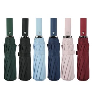 Ô dù che mưa đi nắn 12 nan 8 nan mở tự động gấp nhỏ gọn cầm tay 2 chiều đi du lịch cỡ lớn to cho ô tô xe hơi - OD005