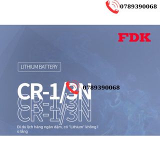 Nhật Bản FDK CR1/3N 3V Nút Pin Lithium M6 M7 Máy Ảnh/Máy Đo Đường Huyết DL-1/3N Có Thể Với Phích Cắm