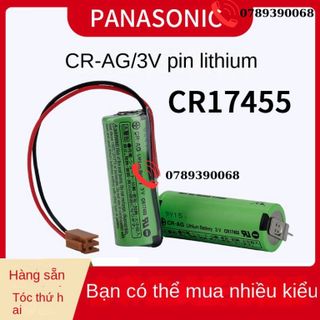 Pin Lithium Panasonic Trung Tâm Gia Công CR-AG 3V Máy Công Cụ PLC Bộ Pin FANUC 6V BR-AGCF2W